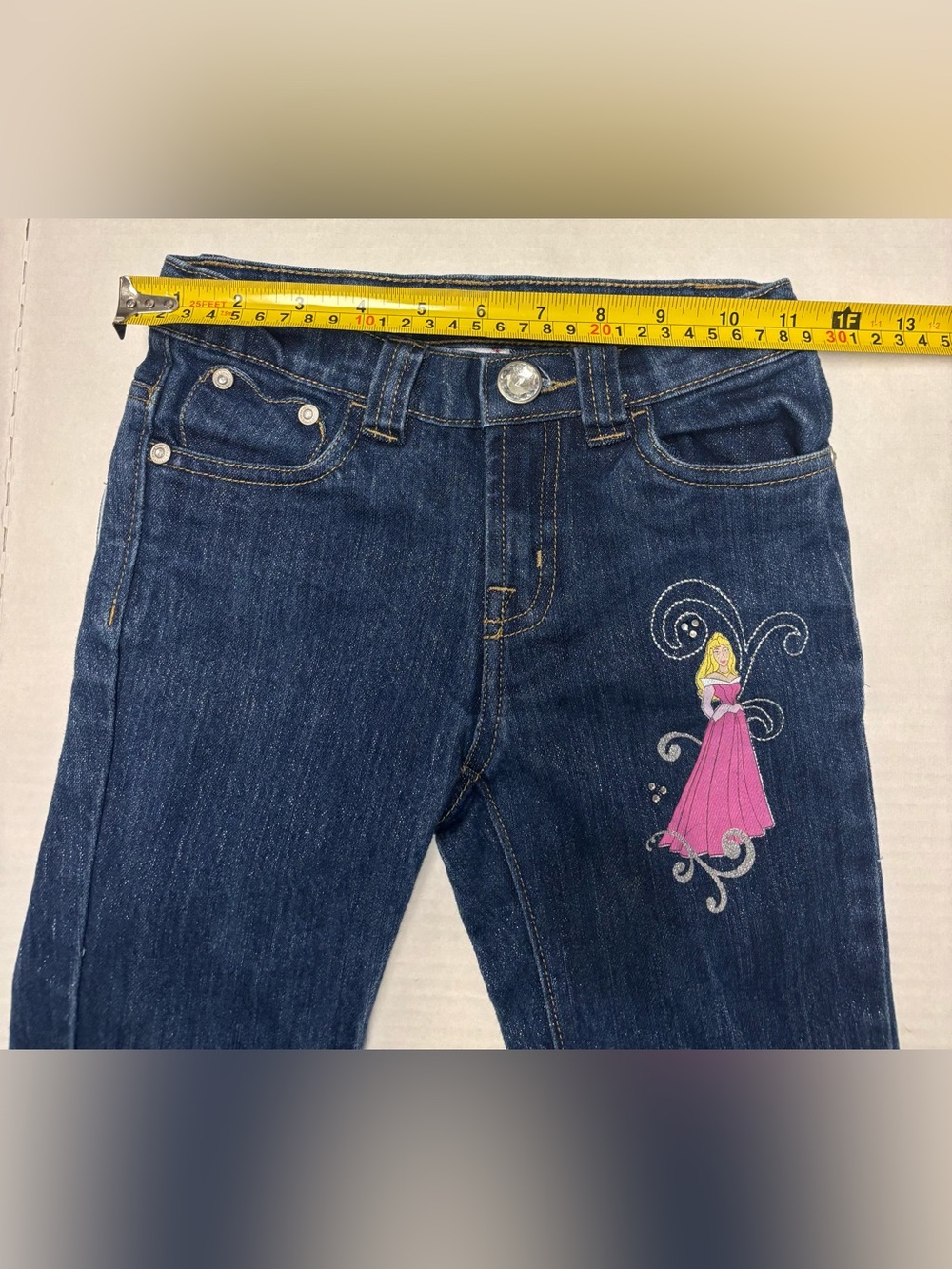 Disney princess jeans size 7 - Picture 8 of 16